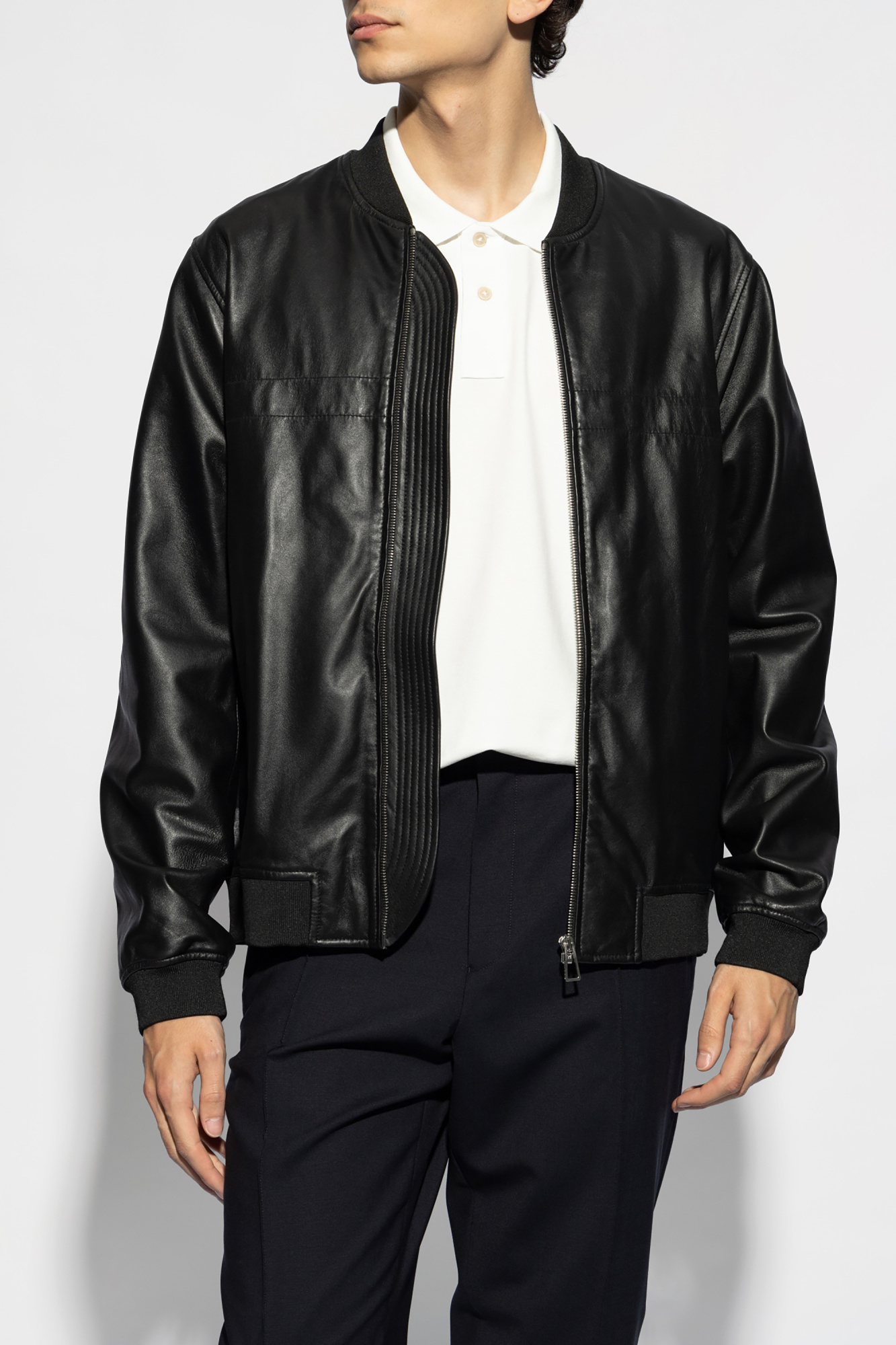 Paul smith black bomber jacket hotsell